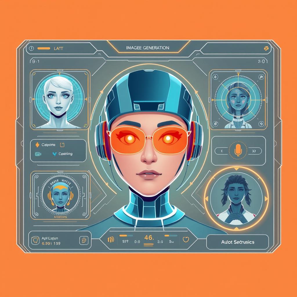 Advanced AI features visualization