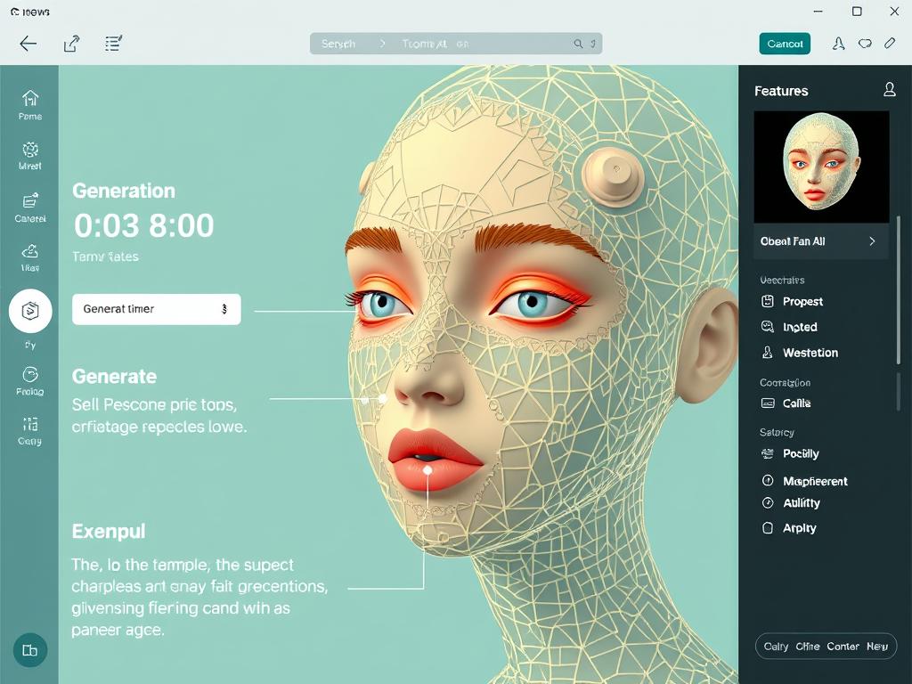 CumFaceAI's fast generation interface among the 7 Best AI NSFW Art Generators
