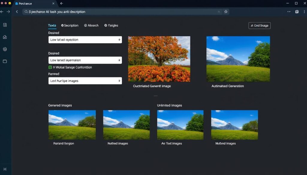 Perchance AI interface showing the anti-description feature and unlimited generation capabilities of the best uncensored AI image generator