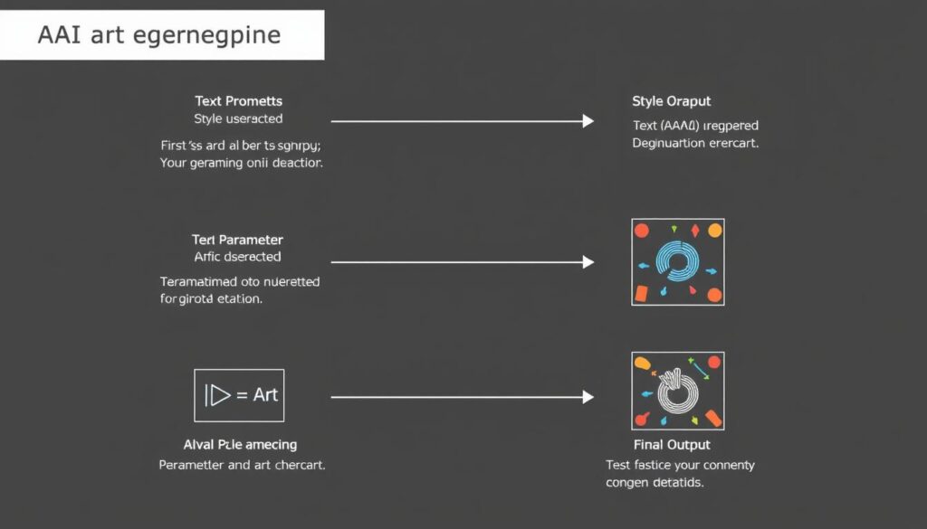 Step-by-step process of creating AI hentai art from prompt to final image
