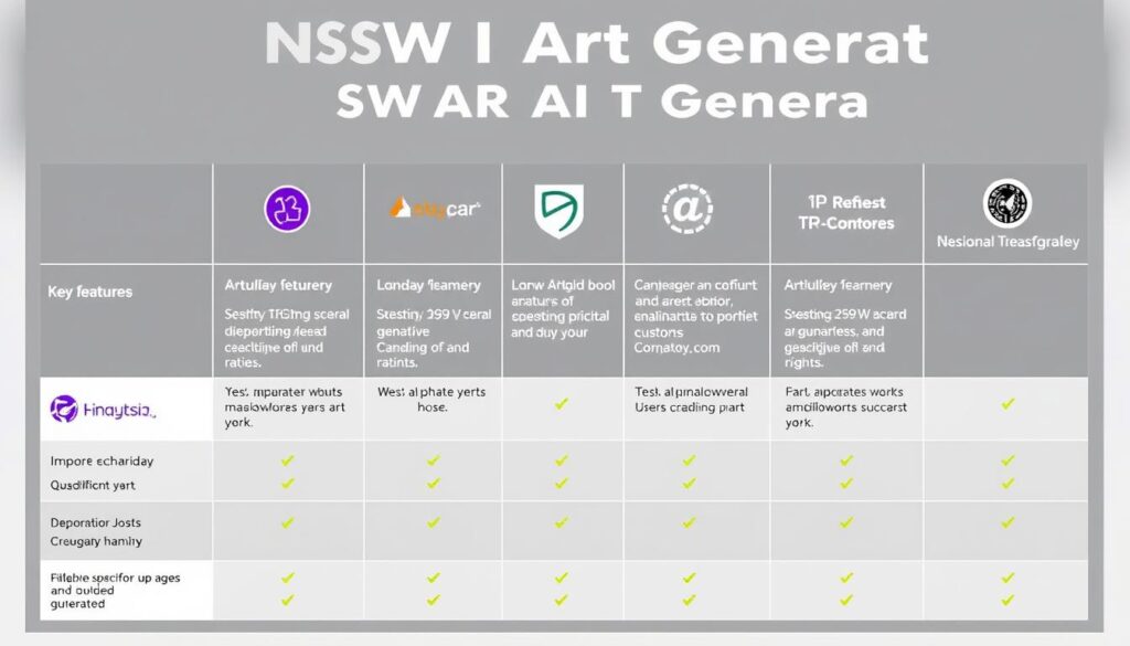 Summary of the 7 Best AI NSFW Art Generators for 2025
